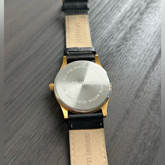 MVMT- Men’s Black and Gold Watch - Picture 3 of 4